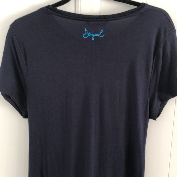 Desigual navy drop waist dress - Picture 8 of 13